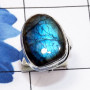 Labradorite cab J - PSR868-Fire Labradorite Cab 925 Sterling Silver Handmade Wholesa