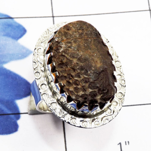 Black Coral Druzy B - SDR767-925 Sterling Silver Manufacturer Genuine Gemstone Designe