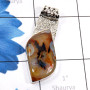 Scenic Agate F - SSP916-Genuine Gemstone Made in 925 Silver Handmade Wholesale Pe