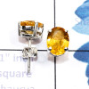 Citrine Cut O - SSE962-7X9mm Oval Faceted Gemstone 925 Sterling Silver Wholesale