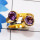 Amethyst Cut B - STR943-Gold Rhodium Plated 925 Sterling Silver Semiprecious Gems