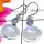 Rainbow C - SDE998-Sterling Silver Exclusive Gemstone Earring