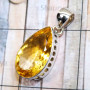 Citrine B - SD691-925 Sterling Silver Handmade Wholesale Faceted Citrine Gem
