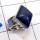 Lapis E - RSS981-Genuine Fancy Shape Gemstone Made in 925 Sterling Silver