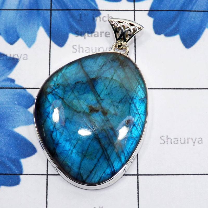 Labradorite Cab B - ISP821-Huge Fire Labradorite Cabochon Gemstone Solid 925 Sterlin Labradorite Cab B - ISP821-Huge Fire Labradorite Cabochon Gemstone Solid 925 Sterlin