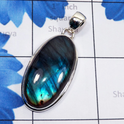 Labradorite Cab E - ISP821-Huge Fire Labradorite Cabochon Gemstone Solid 925 Sterlin Labradorite Cab E - ISP821-Huge Fire Labradorite Cabochon Gemstone Solid 925 Sterlin