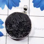 Taptite Druzy I - DZP963-Big Taptite Druzy Gemstone Plain 925 Sterling Silver Hand