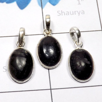 3 Pcs Picasso Jasper Pendant O - SBP940-925 Sterling Silver with Picasso Jasper New Wholesale Col 3 Pcs Picasso Jasper Pendant O - SBP940-925 Sterling Silver with Picasso Jasper New Wholesale Col