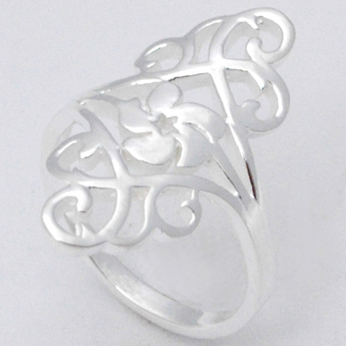 Plain Silver Ring F - SCR888-925 Sterling Silver Wholesale  Casting Ring In India