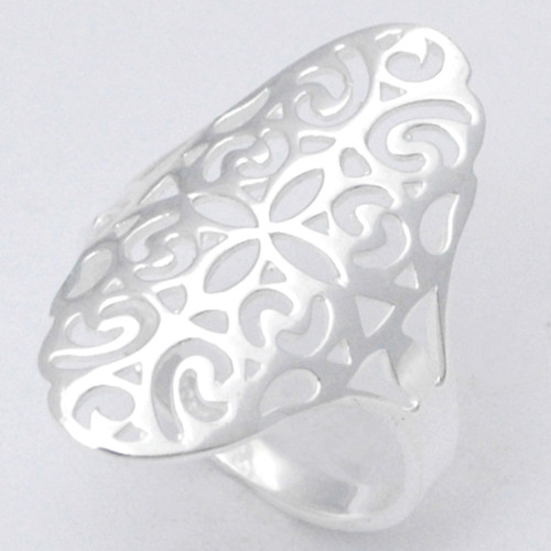 Plain Silver Ring G - SCR888-925 Sterling Silver Wholesale  Casting Ring In India