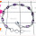 Amethyst B - SBB999-Exclusive Silver Precious Gemstone Bejal Bracelet
