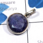 Iolite A - BPS977-Iolite Factory Made Bajal Pendant 925 Sterling Silver Jew