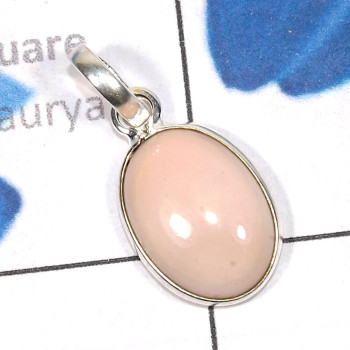 Pink Opal Pendant B - SBP923-Factory made Earring Pendant Bracelet Set Pink Opal 925 S Pink Opal Pendant B - SBP923-Factory made Earring Pendant Bracelet Set Pink Opal 925 S