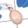 Pink Opal Pendant B - SBP923-Factory made Earring Pendant Bracelet Set Pink Opal 925 S