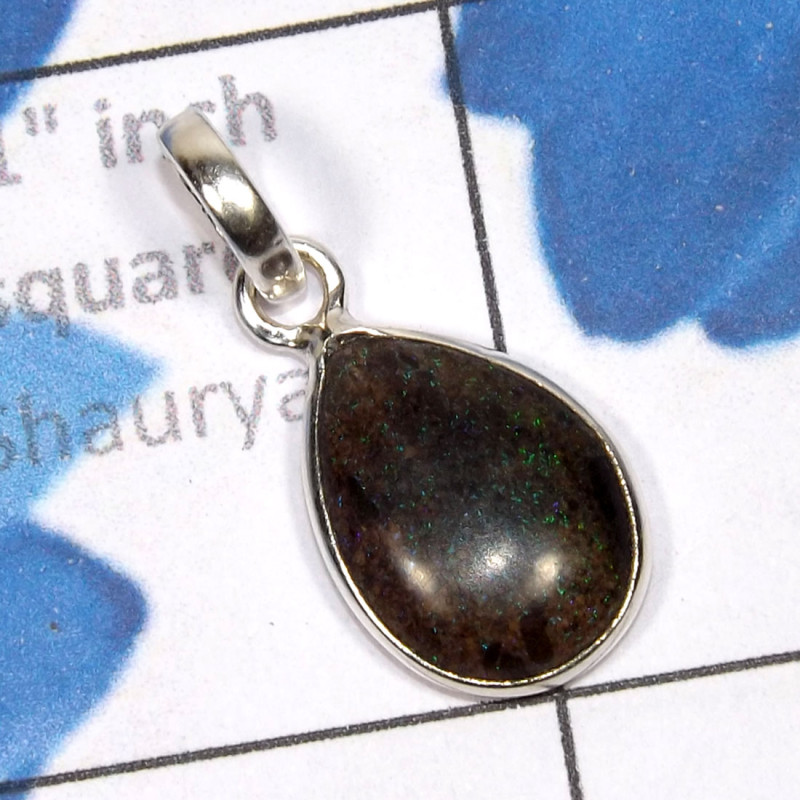 2 Pcs Picasso Jasper Pendant D - SBP910-Picasso Jasper Earring Bracelet Pendant Bajal 925 Sterlin