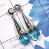 Snake Skin Jasper A - SSE951-Factory Made Stud Earring 925 Sterling Silver In India Je
