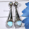 Rainbow cut E - SSE951-Factory Made Stud Earring 925 Sterling Silver In India Je