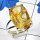 Citrine G - SPR960-Prong Setting Sring 925 Sterling Silver Handmade Jeweller