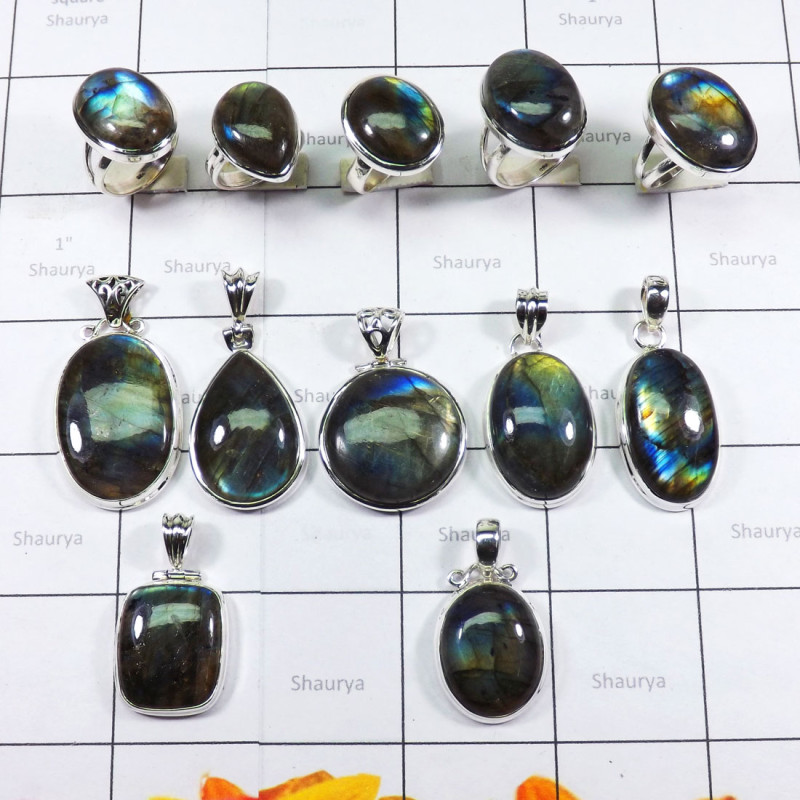 11 Pcs Labradorite Cab O - DOM998-Natural Fire Labradorite 100 Gram Combo Lot 925 Sterling 11 Pcs Labradorite Cab O - DOM998-Natural Fire Labradorite 100 Gram Combo Lot 925 Sterling