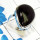 Blue Send Stone E - PSR847 - Beautiful Plain Setting Ring 925 Sterling Silver Made I