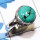 Tibet Turquoise D - SDR747 - Indian Factory Made Designer Ring With 925 Sterling Sil