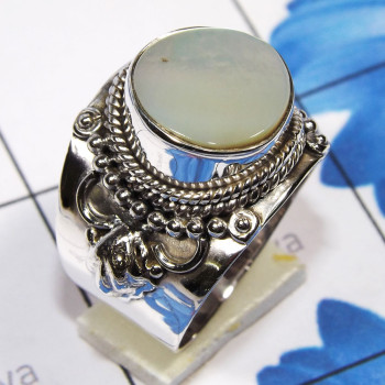 Mother Of Pearl D - SDR741 - Amazing Designed Rings With Natural Gemstones And 925 S Mother Of Pearl D - SDR741 - Amazing Designed Rings With Natural Gemstones And 925 S