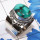 Tibet Turquoise A - SDR740 - Fabulous Rings With Natural Gemstones & 925 Sterling Si