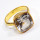 Crystal Quartz D - BGR984-12MM Cushion Multi Gemstones Indian Factory Made Rings of