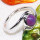 Purple Turquoise B - BDR995-7x7MM Round Geniune Gemstones Indian Factory Made Rings W