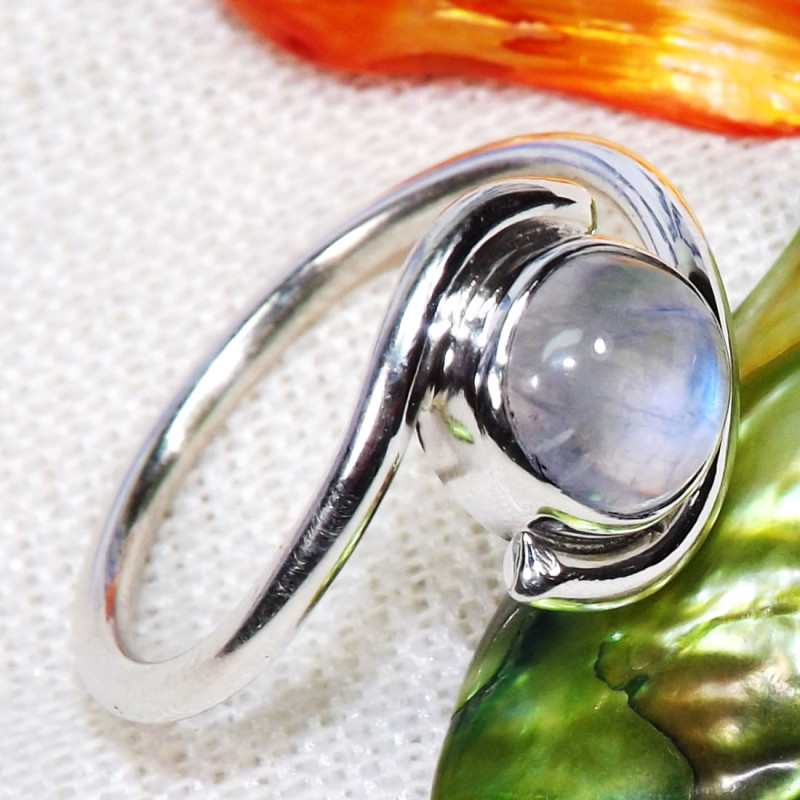 BDR995- 6x6MM Round Geniune Gemstones Indian Factory Made Rings With 925 Sterling Silver Jewellery BDR995- 6x6MM Round Geniune Gemstones Indian Factory Made Rings With 925 Sterling Silver Jewellery