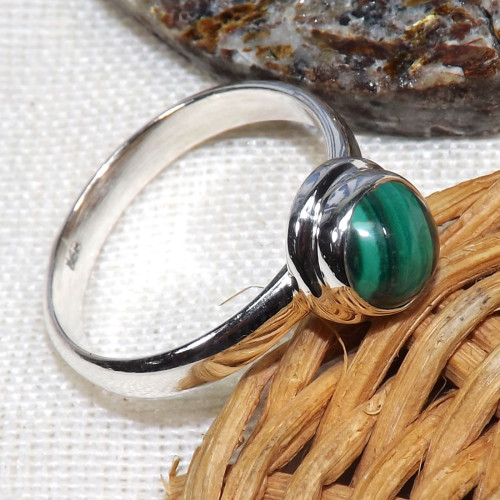 925 Sterling Silver Rings 7x7mm Round Gemstone Made In Indian Factory BDR991 925 Sterling Silver Rings 7x7mm Round Gemstone Made In Indian Factory BDR991