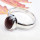Garnet Cab G - BDR986-925 Sterling Silver 9x7MM Oval Shape Rings Made In Indian