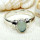 Blue Chalcedony F - BDR964-Lovely Rings Of 925 Sterling Silver & 7x5mm Oval Gemstone