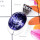 Blue Mystic O - ISP994-Exclusive Silver Precious Gemstone Pendant