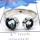 Blue Topaz A - SDR731-Geniune Gemstones Adjustable Round Shape Rings of 925 ste