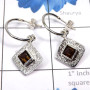Smokey O - SSE909-Detachable Pretty Women Earring Made In 925 sterling Silv