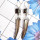 Smokey Cut & Biwa Pearl F - XSE965-925 Sterling Silver Earrings of Lovely Biwa Pearl Gemston