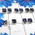 Lapis Cab D - SSE903-7MM Wholesale 5Pairs Stud Earrings Manufactured 925 Sterl
