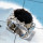 Black Onyx Cut E - SCR884-Cut Amethyst Stone CAsting Designer 925 Silver Women Ring