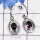 Mystic Cut C - SDE781-Rainbow Moonstone Unique Designer 925 Sterling Silver Ear