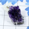 Amethyst Druzy B - AMS999-Wholesale Amethyst Druzy Made in Pure 925 Sterling Silver