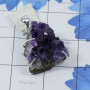 Amethyst Druzy C - AMS999-Wholesale Amethyst Druzy Made in Pure 925 Sterling Silver