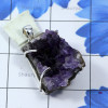 Amethyst Druzy A - AMS998-HANDMADE WHOLESALE PRONG SET AMETHYST DRUZY 925 STERLING