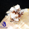 Vanadinite Druzy I - SVD997-New Vanadinite Druzy Gemstone Prong Setting Rings of  925