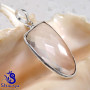 Crystal Quartz Cut A - BPS972-925 Sterling Silver Crystal Quartz Cut Gemstone Lightweig