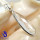 Crystal Quartz Cut D - BPS972-925 Sterling Silver Crystal Quartz Cut Gemstone Lightweig