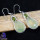 Prynite D - BZE847-925 STERLING SILVER HANDMADE MULTI GEMSTONES EARRINGS