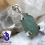 AQUAMARINE ROUGH A - AQR996-NATURAL AQUAMARINE ROUGH GEMSTONE BEAUTIFUL PENDANTS WITH
