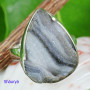 DESERT DRUZY H - DDZ993- BEAUTIFUL DESERT DRUZY GEMSTONE HANDMADE RINGS WITH 925