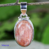 SUN STONE C - SST998- LIGHT WEIGHT DESIGNER SUN STONE PENDANTS MADE IN 925 STE